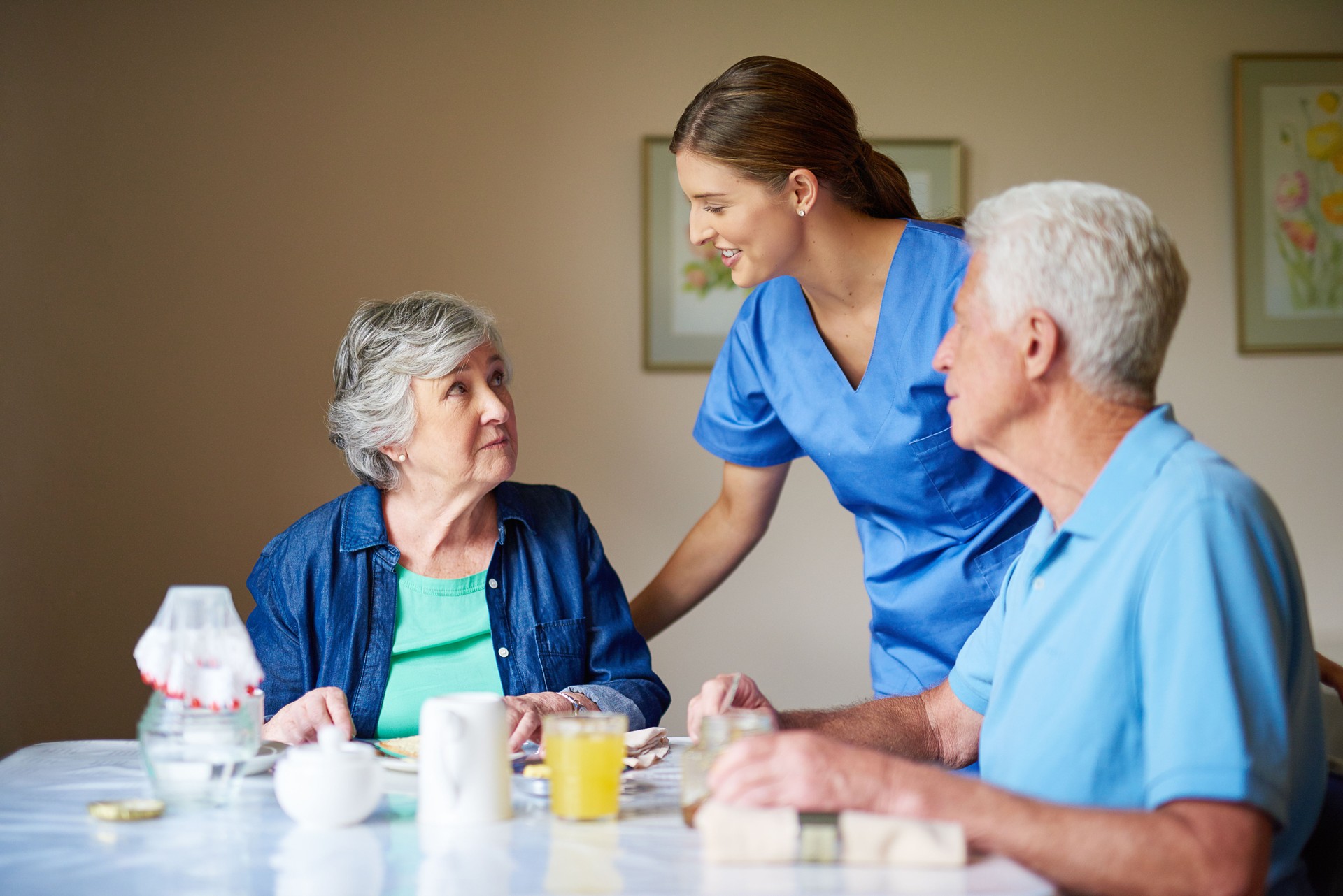 Connecting with the residents